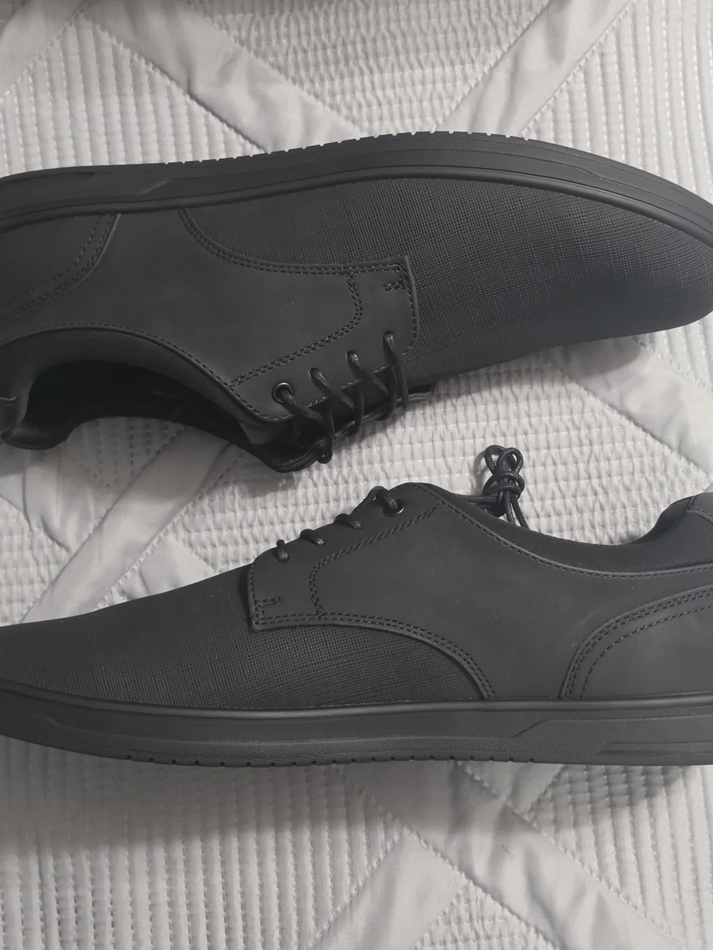 Call It Spring Wistman Casual 100% Vegan Black Oxford Shoes Men's Size 13 NEW